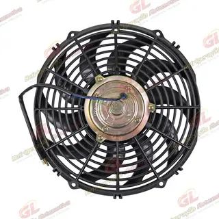 Eletroventilador Universal 12 Polegadas Pás em S - 12 Volts