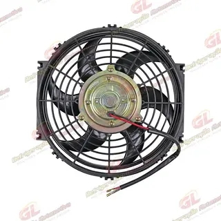 Eletroventilador Universal Pás em S 10 Polegadas - 24 Volts