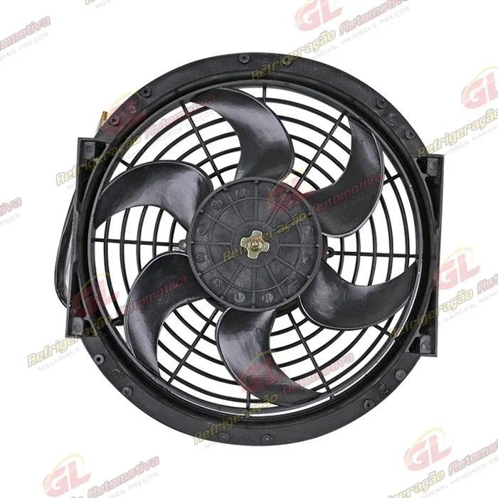 Eletroventilador Universal Pás em S 10 Polegadas - 24 Volts — foto 3