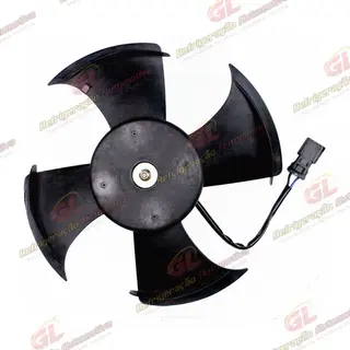 Eletroventilador do Condensador Honda Civic 2001 Até 2006 - 12 Volts OEM: 38616PLCJ01 / 38611PMMA01