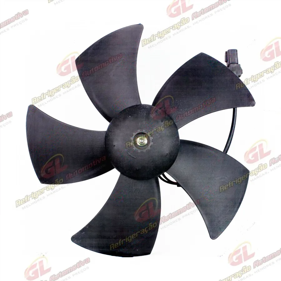 Eletroventilador do Radiador Honda Civic 2001 Até 2006 - 12 Volts OEM: 19030PAAA01/ 19020PLC003