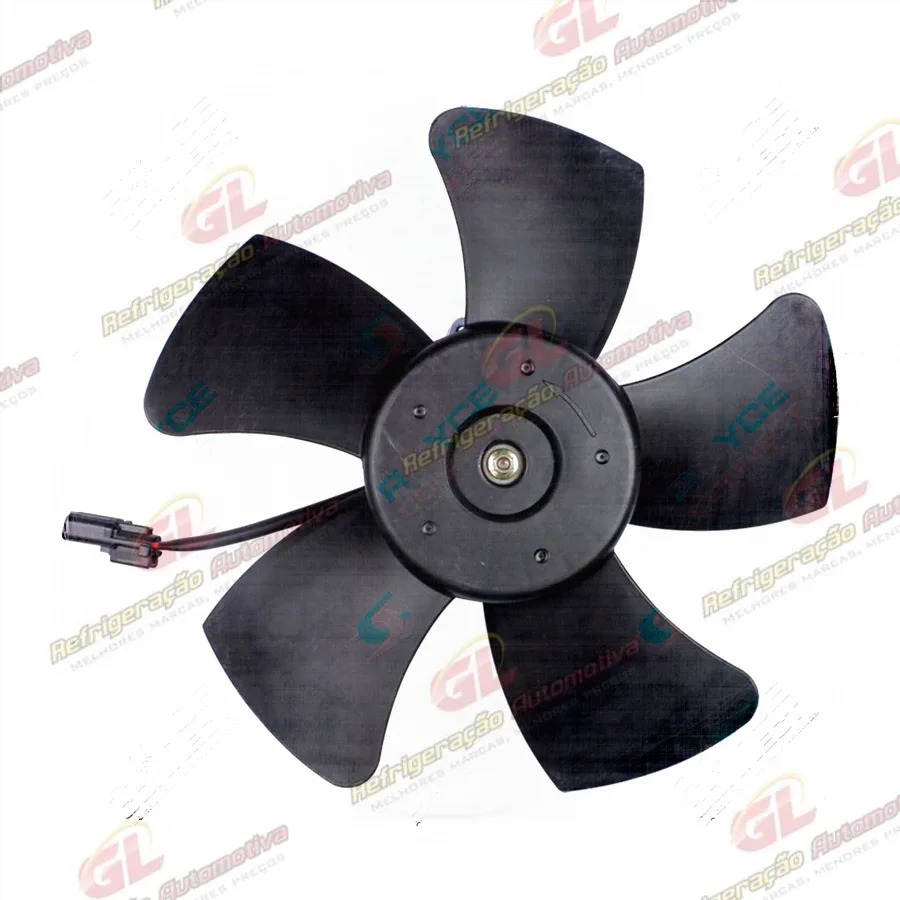 Eletroventilador do Radiador Honda Fit/ City 2009> - 12 Volts OEM: 19030RB6Z11/ 19020RRAA01