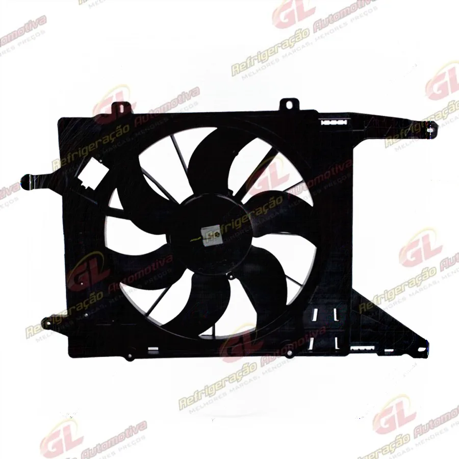 Eletroventilador do Radiador Original c/ Defletor Renault Scenic 1.6 1996> / Megane 1.6 1998 Até 2008 - 12 Volts