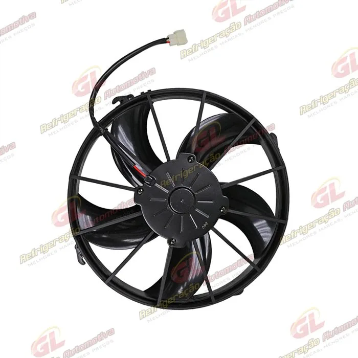 Eletroventilador Universal Soprante 12 Polegadas Perfil Alto Ônibus Spheros/ Thermo King/ Euroar/ VMG Aires 6500hrs - 24 Volts — foto 3