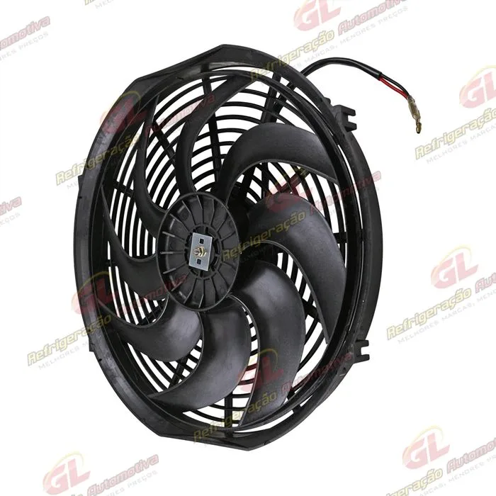 Eletroventilador Universal Soprante 14 Polegadas Pás em S - 24 Volts — foto 4