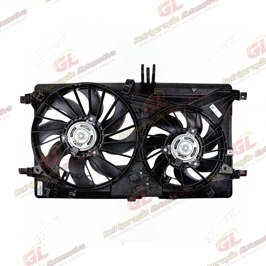 Eletroventilador Duplo do Radiador Renault Master Motor 2.3 2011> - 12 Volts OEM: 214812564R