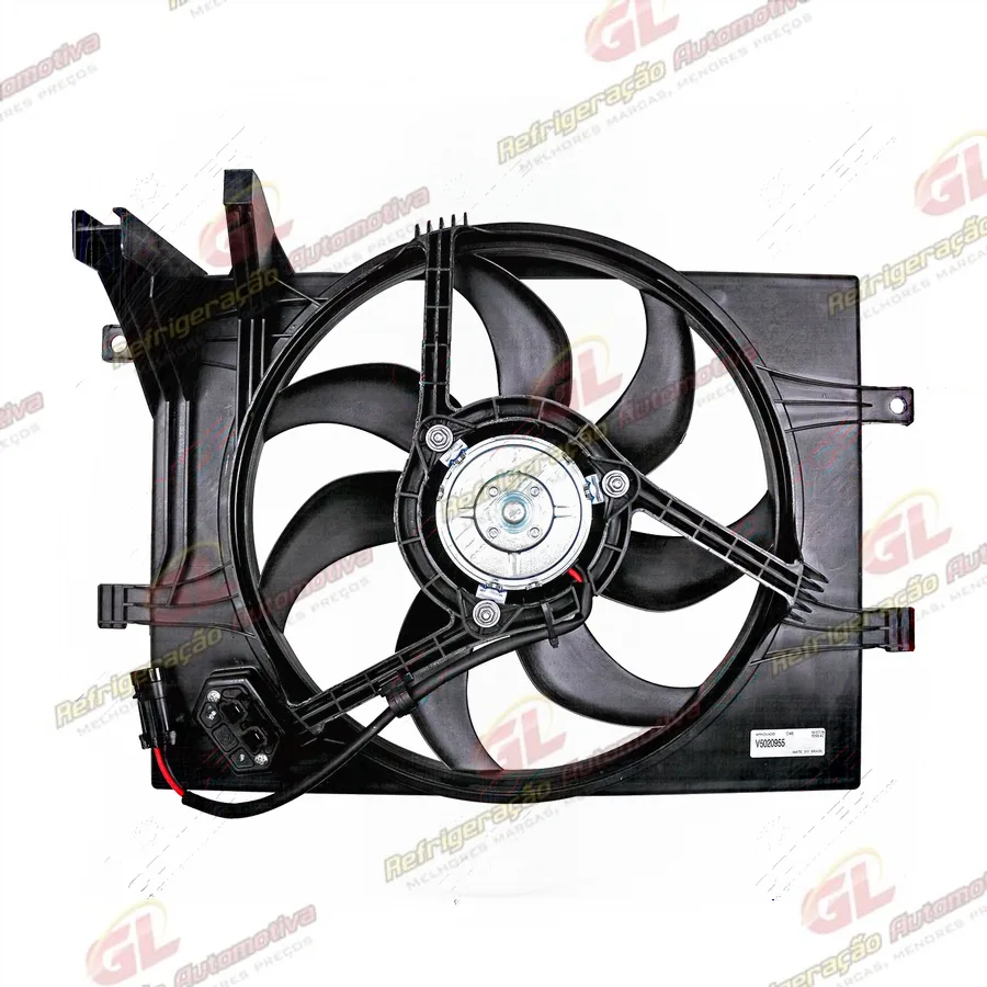 Eletroventilador do Radiador Fiat Strada Motor 1.4 - 12 Volts OEM: 5000732