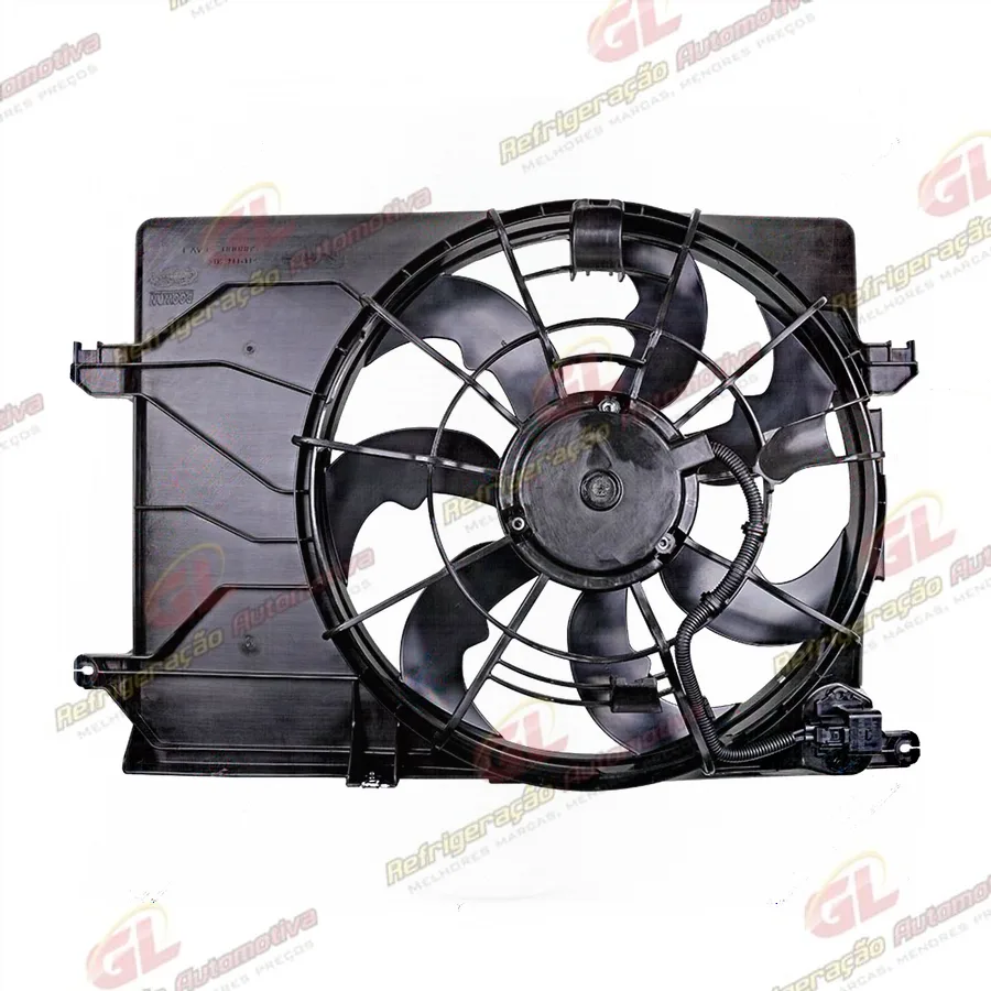 Eletroventilador Original do Radiador Hyundai IX35 - 12 Volts OEM: DWB253802S550