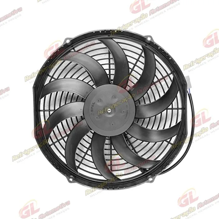 Eletroventilador Universal Spal Soprante 12 Polegadas Pás em S - 12 Volts OEM: VA10-AP50/C-61S — foto 2