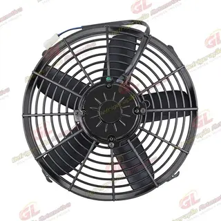 Eletroventilador Universal Soprante Universal 12 Polegadas Pás Reta 14000hrs - 12 Volts
