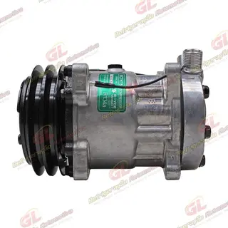 Compressor Modelo AA7H15AA 4627 Trator Uniport 2011> 8 Orelhas - 12 Volts Polia 2A 132mm R134a