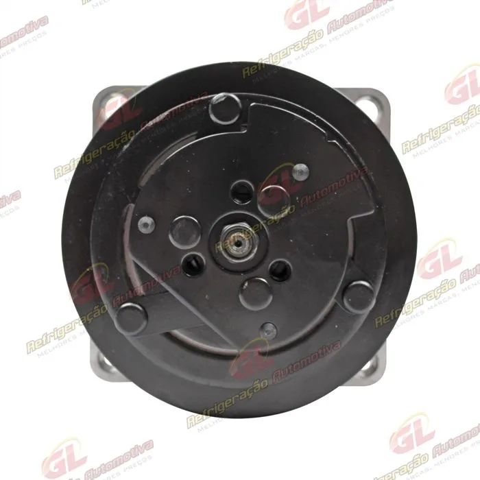 Compressor Modelo AA7H15AA 4627 Trator Uniport 2011> 8 Orelhas - 12 Volts Polia 2A 132mm R134a — foto 3
