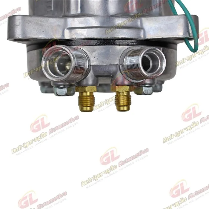 Compressor Modelo 5H14 Universal 8 Orelhas R134a - 24 Volts Polia 2A 132mm — foto 8