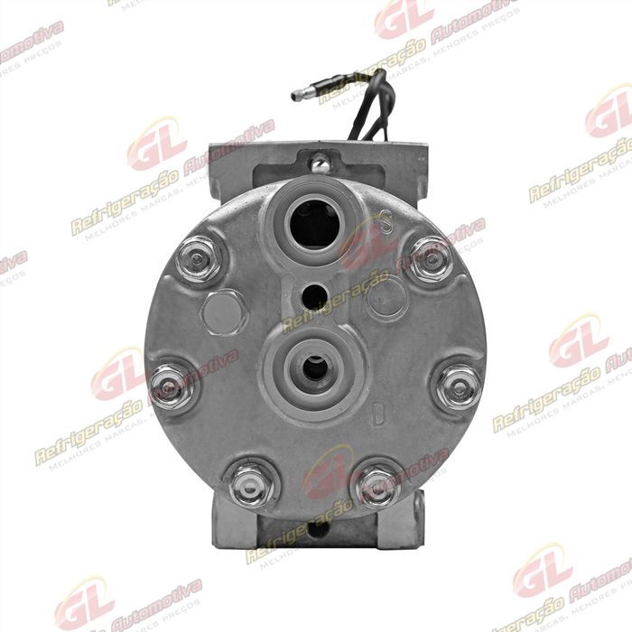 Compressor AA7H15AA Parafuso Passante Descarga/Sucção Traseira Engate - 12 Volts Polia 8pk 119mm — foto 7
