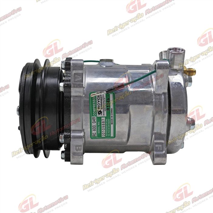 Compressor Modelo 5H14 Universal 8 Orelhas - 24 Volts Polia Canal 1A 128mm R134a