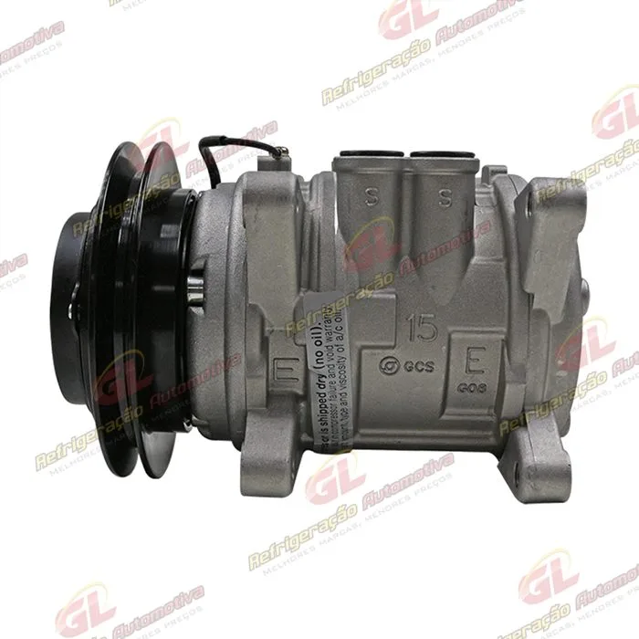 Compressor 10PA15 Modelo 6P148 Universal 8 Orelhas Trator Valtra - 12 Volts Polia Canal 1A 133mm OEM: 82292901