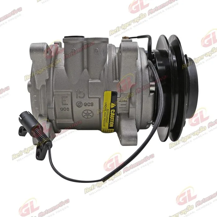 Compressor 10PA15 Modelo 6P148 Universal 8 Orelhas Trator Valtra - 12 Volts Polia Canal 1A 133mm OEM: 82292901 — foto 5