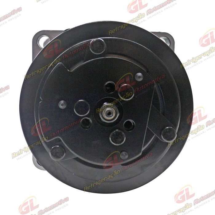 Compressor Modelo AA7H15AA U8088 Máquina Pulverizadora Valtra BS3020H/ Trator Massey Ferguson 6360 / 8 Orelhas Sucção e Descarga Traseira Engate - 12 Volts Polia 2A 132mm R134a OEM: 3782613M2 — foto 3