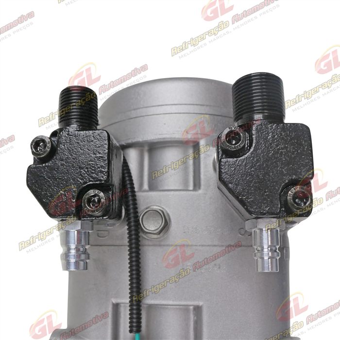 Compressor Modelo TM31HD Ônibus 313cm³ - 24 Volts Polia 2A 158mm R134a — foto 5