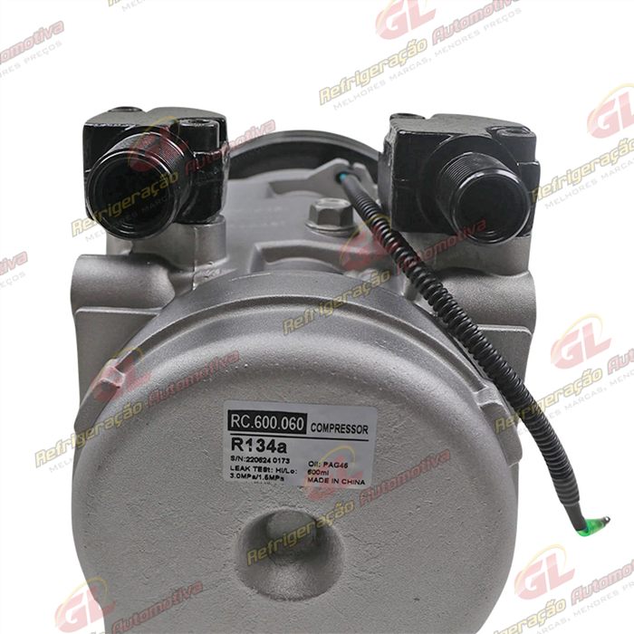 Compressor Modelo TM31HD Ônibus 313cm³ - 24 Volts Polia 2A 158mm R134a — foto 6