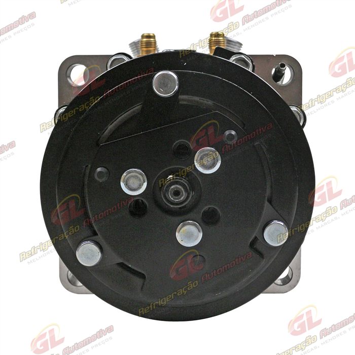 Compressor Modelo 5H09/SE505 8 Orelhas Máquina Caterpillar Mini Carregadeira 299D/ 242D3 - 12 Volts Polia 2A 125mm R134a OEM: 345-4547/ 509-3958 — foto 3