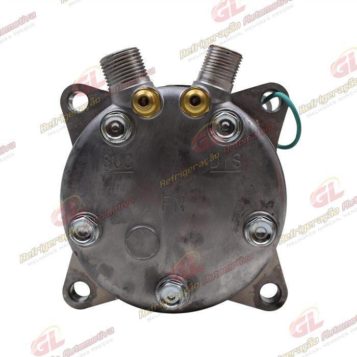 Compressor Modelo AA5H14AA 8 Orelhas - 24 Volts Polia 8pk 121mm Universal R134a — foto 7