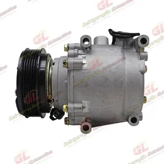 Compressor BBTRSA09BB Modelo 4984 Honda Civic 2001 Até 2006 - 12 Volts Polia 6pk 110mm