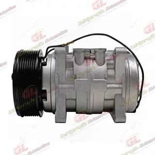 Compressor Modelo 10P15 8 Orelhas Caminhão Ford Cargo Maxion / Volkswagen Titan 18310/31260 18 Toneladas - 24 Volts Polia 8pk 120mm OEM: 2T0820803