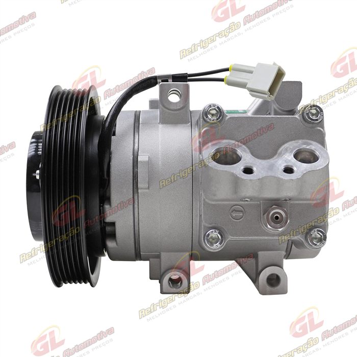 Compressor Modelo Visteon HS15 Ford Fiesta / EcoSport 1.6 - 12 Volts Polia 6pk 143mm