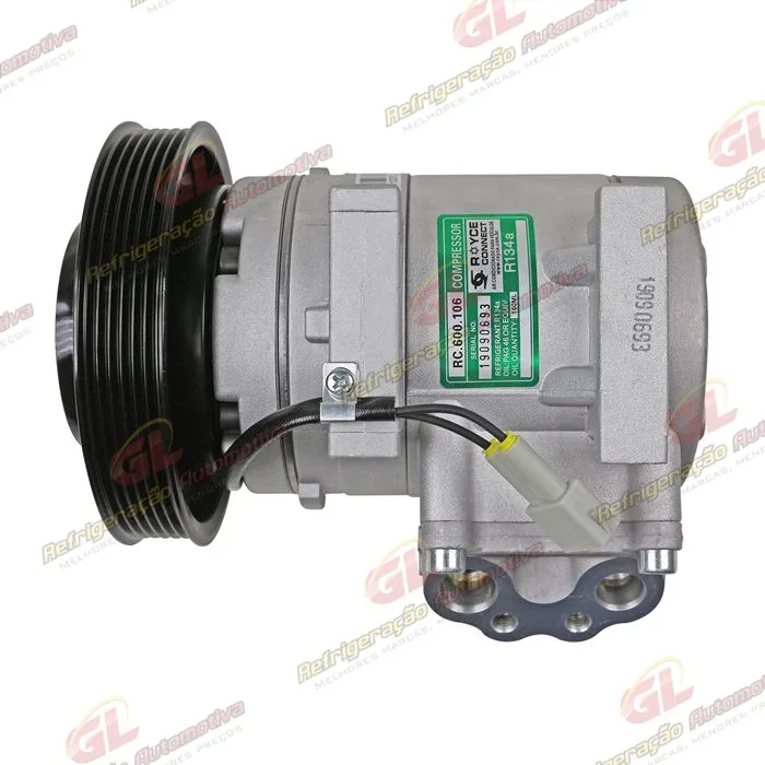 Compressor Modelo Visteon HS15 Ford Fiesta / EcoSport 1.6 - 12 Volts Polia 6pk 143mm — foto 8
