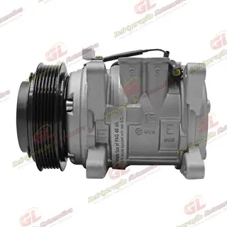 Compressor 10PA15 Modelo 6P148 8 Orelhas Volkswagen Santana - 12 Volts Polia 6pk 125mm