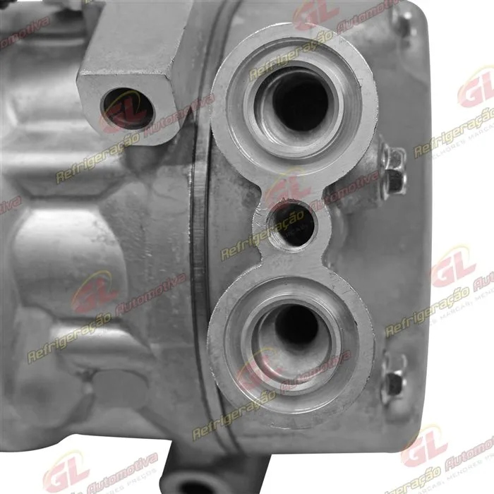 Compressor Sanden SD7V16 Citroën Picasso 2.0 2003> - 12 Volts Polia 6pk 123mm OEM: 6453KT / 1267 — foto 8