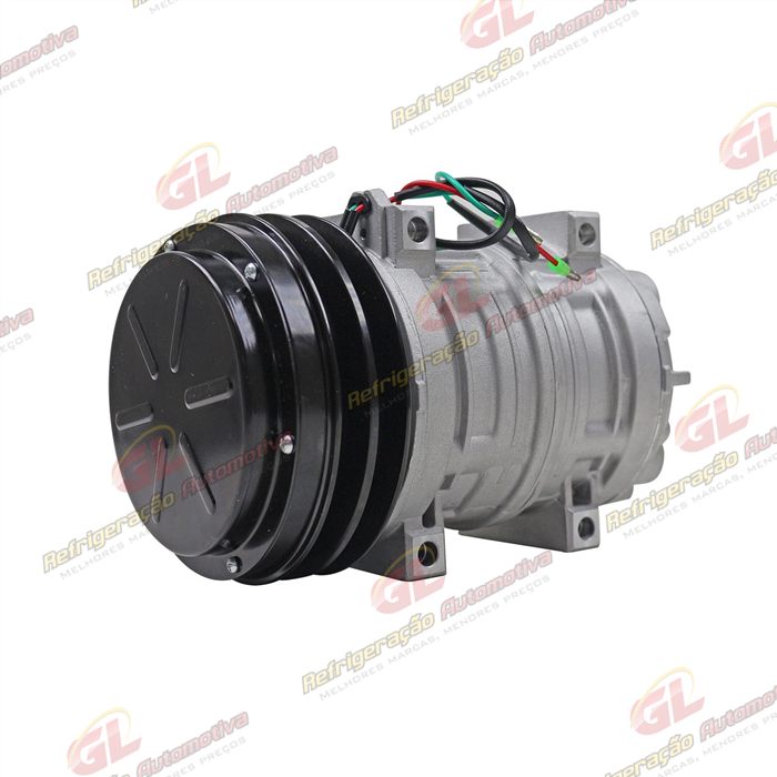 Compressor TM21 Sem Conector - 24 Volts Polia Canal 2A 145mm — foto 2