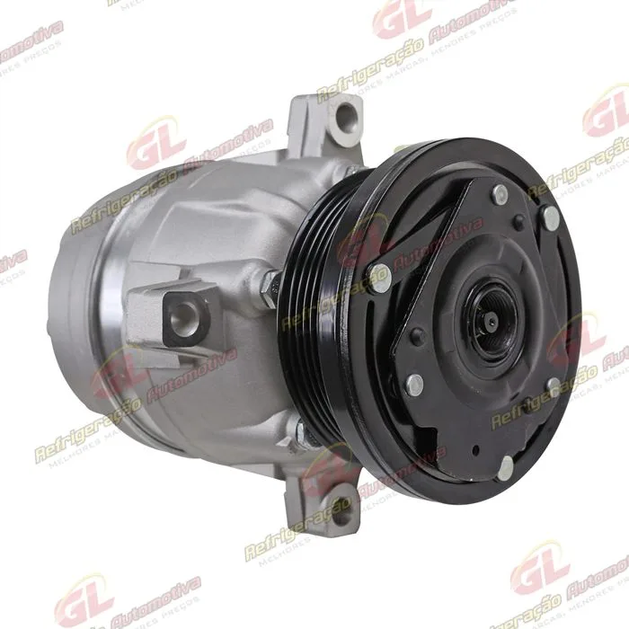 Compressor Modelo V5 Chevrolet Omega 2.2 4c. 1995 Até 1998 R134a - 12 Volts Polia 6pk 106mm OEM:1135143 — foto 4