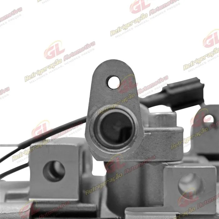 Compressor Modelo Halla Hyundai Santa Fé 2.0 8 Válvulas 2001 Até 2009 - 12 Volts Polia 6pk 118mm — foto 8