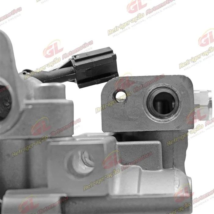 Compressor Modelo Halla Hyundai Santa Fé 2.0 8 Válvulas 2001 Até 2009 - 12 Volts Polia 6pk 118mm — foto 9