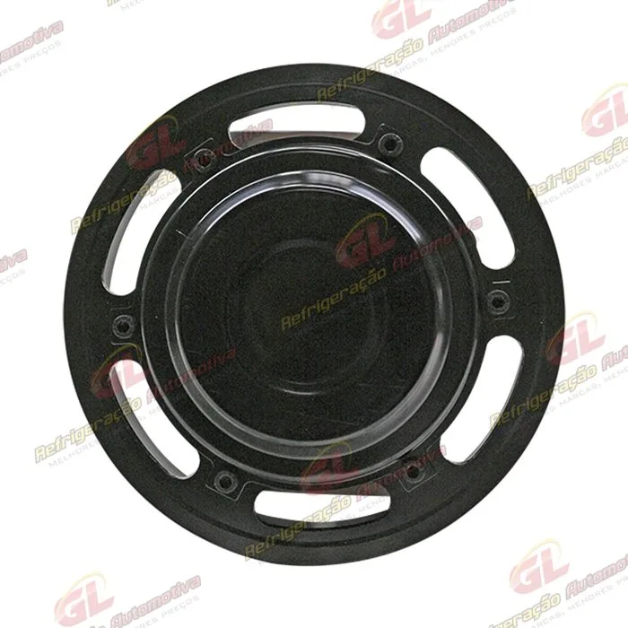 Compressor AB7H15AB 4116U Caminhão Volvo FM/ FMX / FH 2008 Até 2019 - 24 Volts Polia 8pk 174mm OEM: 20587125/ 85000458/ 84094705/ 85000458 — foto 3