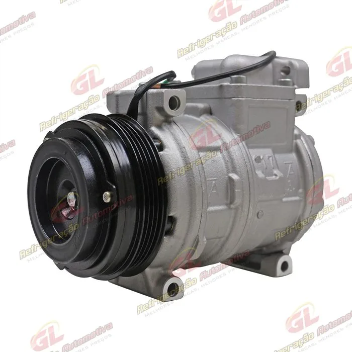 Compressor Caminhão Fiat Iveco Stralis/ Eurostar 10PA17 - 24 Volts Polia 4pk 115mm OEM: 504385146/ 99488569 — foto 2