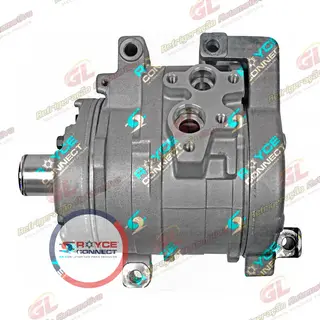 Compressor Denso 10S15 S/ Embreagem New Honda Civic 2007 Até 2012 EXS / LXS