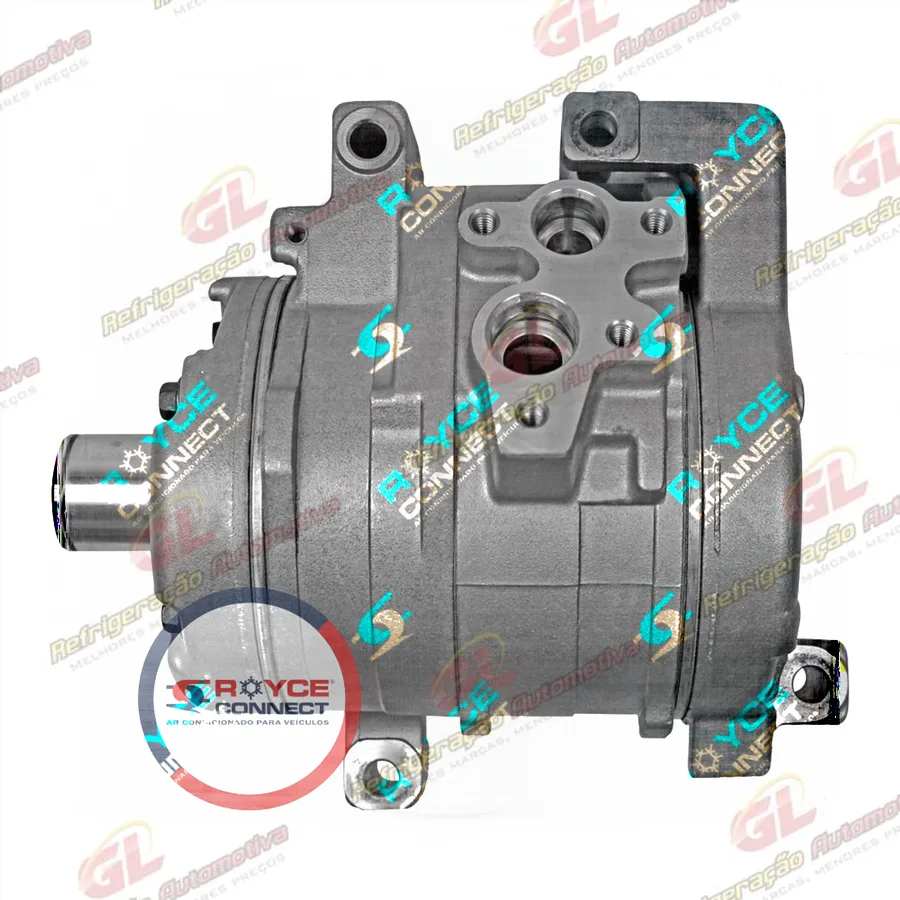 Compressor Denso 10S15 S/ Embreagem New Honda Civic 2007 Até 2012 EXS / LXS