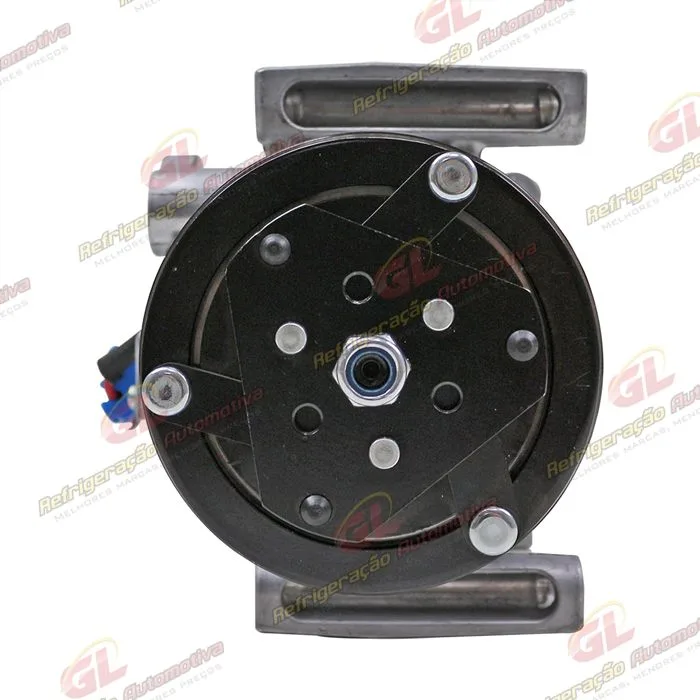Compressor Fiat Grand Siena Tetrafuel 2013 Até 2016 / Bravo T-Jet - 12 Volts Polia 5pk 95mm OEM: 51873922 — foto 3