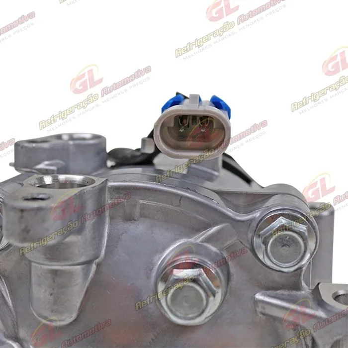 Compressor Fiat Grand Siena Tetrafuel 2013 Até 2016 / Bravo T-Jet - 12 Volts Polia 5pk 95mm OEM: 51873922 — foto 9
