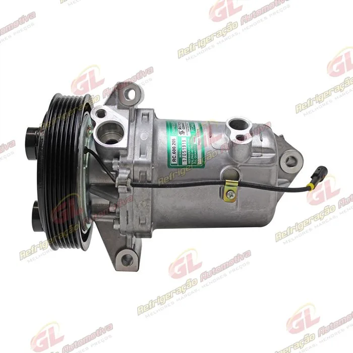 Compressor Modelo Calsonic Chevrolet S10 2.8 Diesel 2012> - 12 Volts Polia 6pk 134mm OEM: 52061675/ 52140259/ 52069459