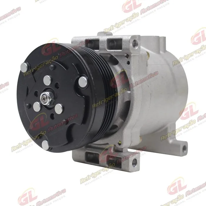 Compressor Modelo Denso Scroll SCSB06C Fiat Uno Fire / Punto 1.4 2004> - 12 Volts Polia 5pk 100mm — foto 2