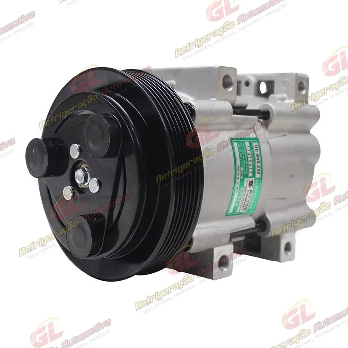 Compressor Fic Ford FS10 / FX15 Ranger / Fiesta / Ka / Escort / Mondeo R134a - 12 Volts Polia 6pk 144mm — foto 2