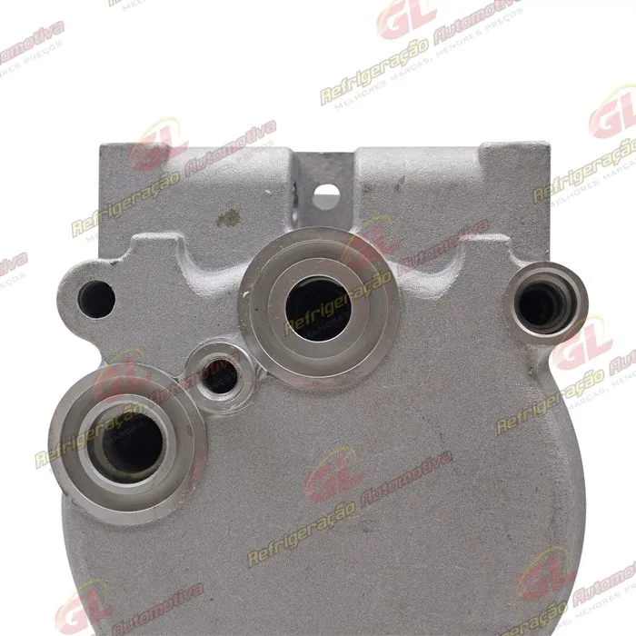Compressor Fic Ford Ranger Diesel 3.0 até 2012 / Mustang / Troller 3.0 - 12 Volts Polia 6pk 130mm — foto 8