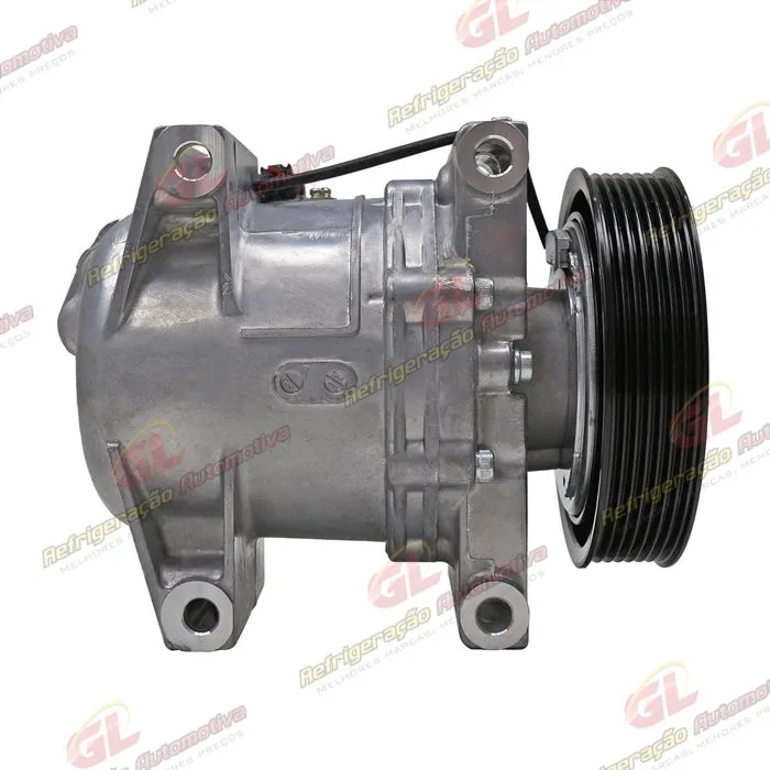 Compressor Modelo Calsonic Nissan Frontier Motor 2.5 2008 Até 2012 - 12 Volts Polia 7pk 137mm OEM: 92600EB40E — foto 4