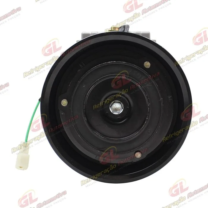Compressor Modelo Denso 10PA15C Caminhão Mercedes Benz Atron/ Axor/ Actros 2729/ 2831/ 2841/ 2844/ 4844 Ano 2015> - 24 Volts Polia 11pk 130mm — foto 3