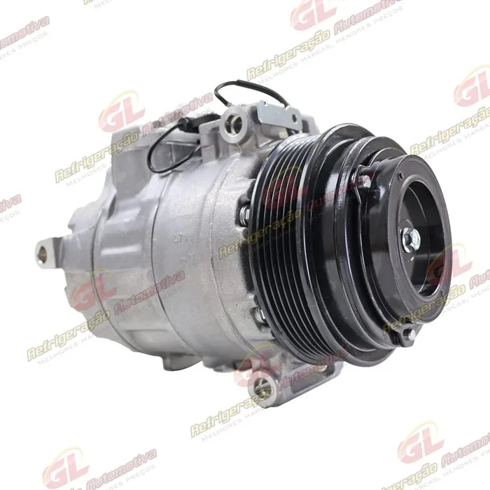 Compressor Modelo Denso 7SB16C Mercedes Benz R170SKL/ CLK430/ Sprinter/ W210/ W126/ W140 1993 Até 1996 - 12 Volts Polia 6pk 119mm — foto 3