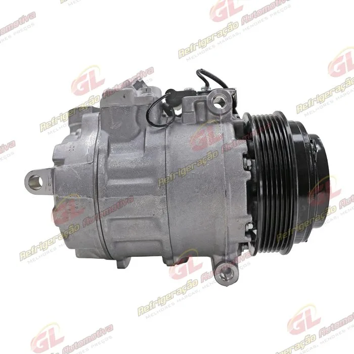 Compressor Modelo Denso 7SB16C Mercedes Benz R170SKL/ CLK430/ Sprinter/ W210/ W126/ W140 1993 Até 1996 - 12 Volts Polia 6pk 119mm — foto 4